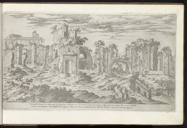 Rovine delle Terme di Tito a Roma