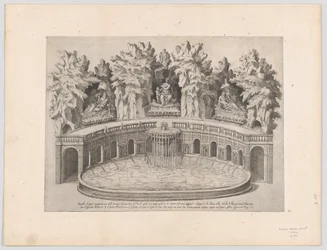 Speculum Romanae Magnificentiae: Fontana e giardini della Villa d
