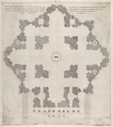 Speculum Romanae Magnificentiae: Pianta di San Pietro