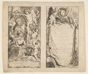 Vignette per le Tablettes historiques, topographiques et physiques de Bourgogne, 1755