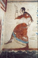 Una danzatrice (dettaglio)