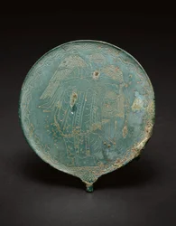 Specchio a mano, 470-450 a.C.