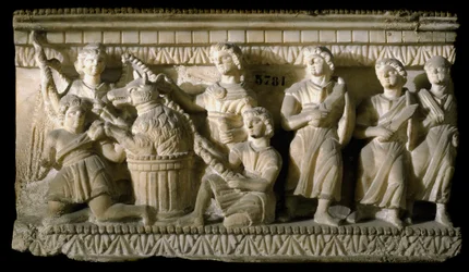 Arte etrusca: "Ulisse e i suoi compagni durante l