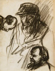 Studio di tre uomini
