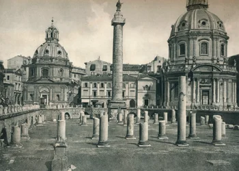 Foro di Traiano, Roma, Italia