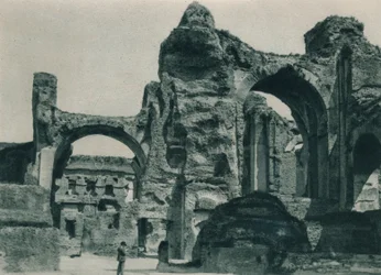 Le Terme di Caracalla, Roma, Italia, 1927