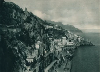 Veduta di Amalfi, Italia, 1927