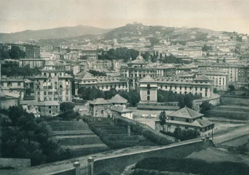 Veduta di Genova, Italia, 1927