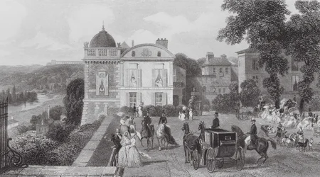 Saint Germain, Il Caffè, Padiglione di Enrico IV