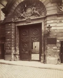 H√otel des Ambassadeurs de Hollande, 47 rue Vieille-du-Temple, 1900 (foto)