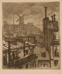 Montmartre, il Moulin de la Gallette