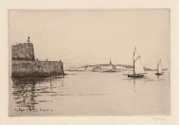 Saint-Malo Visto da Dinard