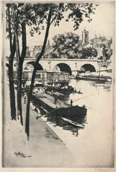 Lavaggio delle barche, 1915