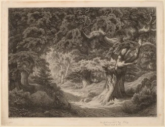 Il Carlo Magno (foresta di Fontainebleau)