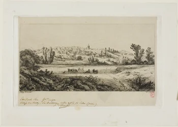 Veduta del villaggio di Limay