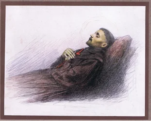 San Francesco sul letto di morte