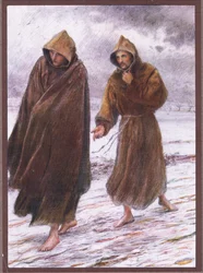 San Francesco spiega a frate Leone dove si trova la gioia perfetta, 1919