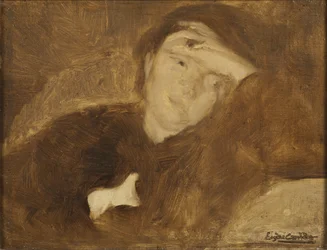 Ritratto di signora. Studio
