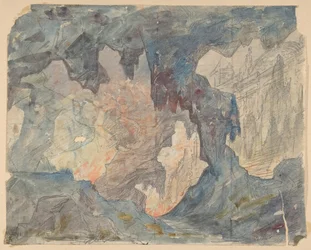 Progetto per un set scenico all