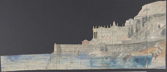 Progetto per un set teatrale all