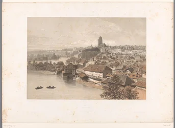 Veduta di Berna Svizzera e Savoia (titolo della serie)