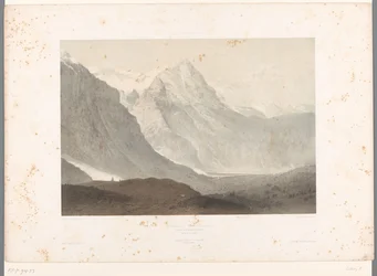 Veduta della valle di Grindelwald