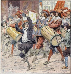 Illustrazione per "Vint ans apres" (Vent