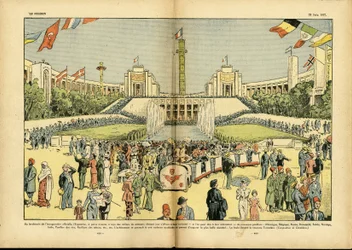 Illustrazione di Eugene Damblans (1865-1945) in Le Pelerin
