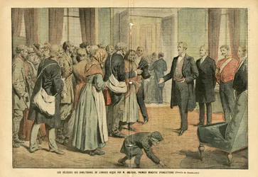 Illustrazione di Eugene Damblans (1865-1945) in Le Pelerin