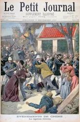 La consegna della legazione, Ribellione dei Boxer, Cina, 1900