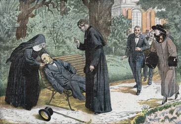 Théophile Delcassé (1852-1923), politico francese morto di embolia nel giardino dell