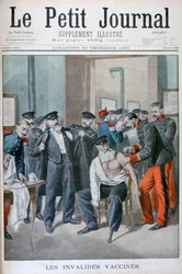 Vaccinazioni dei vecchi soldati, Parigi, 1900
