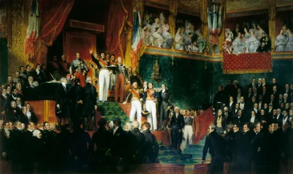 Luigi Filippo I giura come re davanti alla Camera dei Deputati, 9 agosto 1830
