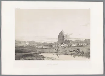 Vista del villaggio di Soltaniyeh