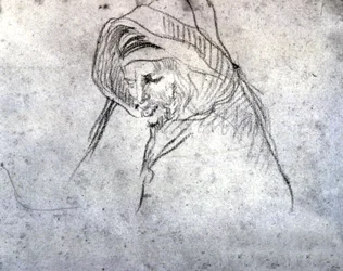 Vecchio berbero nel Sahel