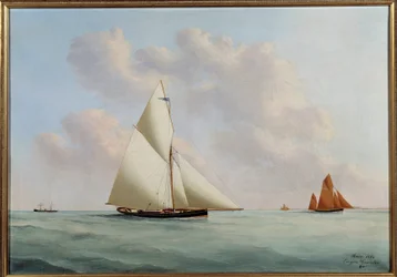 Yacht Sylphe in regata