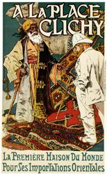 A la Place Clichy, 1891 circa (litografia a colori su carta)