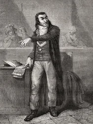 Antoine Quentin Fouquier-Tinville (1746-95), inciso da Blanpain