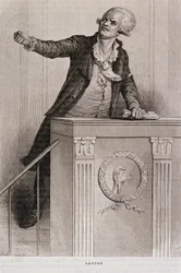 Ritratto di Georges Jacques Danton (1759-94)