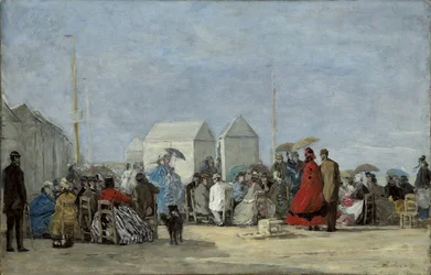 Scena di spiaggia a Trouville, 1864