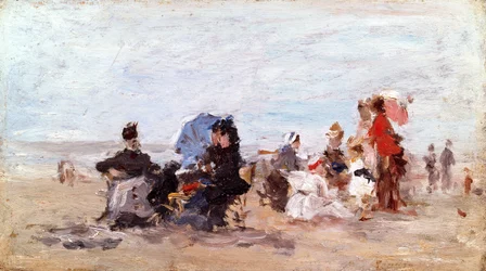 Spiaggia vicino a Deauville, c.1874