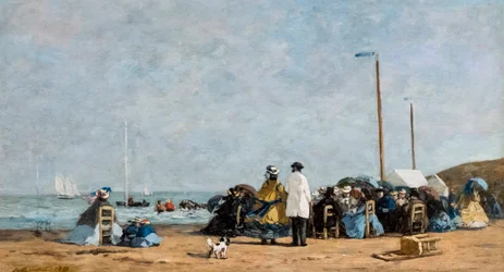 Crinoline sulla spiaggia