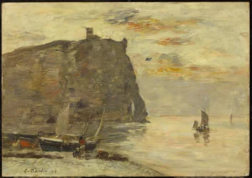 Falesie a Étretat, 1894