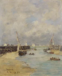 Bassa Marea a Trouville, 1895