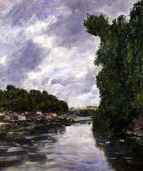 Fiume vicino ad Abbeville
