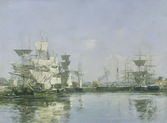 Il bacino a Deauville, c.1880-85