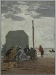 La spiaggia di Deauville
