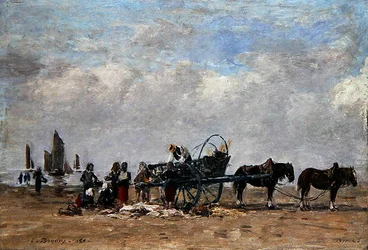 Il carretto del pesce, Berck