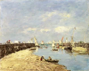 Trouville, il Molo e il Bacino, 1896
