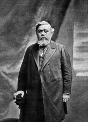 Armand Fallieres (1841-1932) presidente del senato francese nel 1899-1906 poi presidente della repubblica francese nel 1906-1913
